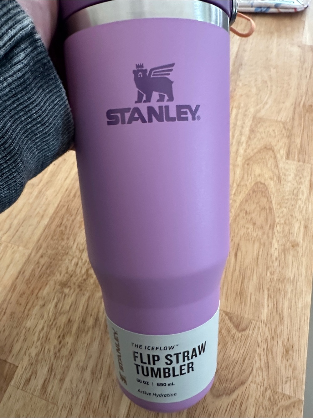 Stanley Lavender Flip Straw Tumbler